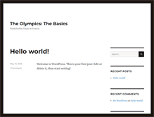 Tablet Screenshot of olympicsbasics.eu